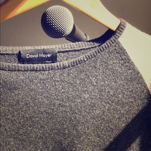 Two Tone Cashmere Sweater